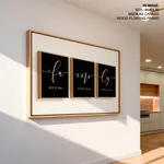 Set of 3 Family Quote