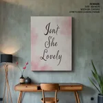 Isn't she lovely