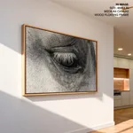 Abstract face charlie chaplin