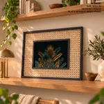 Dark green leaves