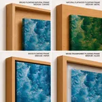 Light blue sea water