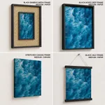 Light blue sea water