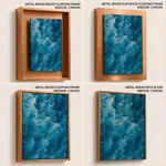Light blue sea water