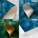 Light blue sea water
