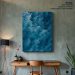 Light blue sea water