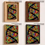 Colored windows abstract #20