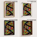 Colored windows abstract #20