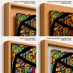 Colored windows abstract #20