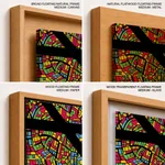 Colored windows abstract #21