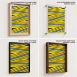 Criss cross abstract
