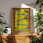 Criss cross abstract