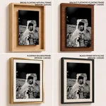 Astronaut Alan Bean holds Special Environmental Sample Container
