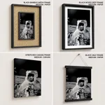 Astronaut Alan Bean holds Special Environmental Sample Container