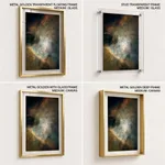 Colorful nebula space