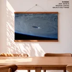 Giant hurricane space