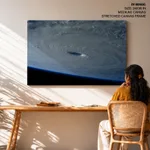 Giant hurricane space