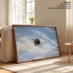 Satellite in orbit
