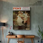 After the prom by Norman Rockwell (1957)