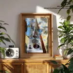 Apparition of the face of aphrodite by Salvador Dali