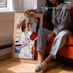 First trip to the beauty by Norman Rockwell (1972)