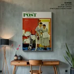 Just married by Norman Rockwell (1957)