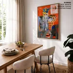 La hara by Jean Michel Basquiat