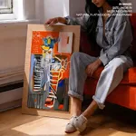 La hara by Jean Michel Basquiat