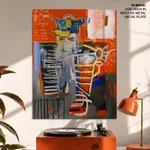 La hara by Jean Michel Basquiat