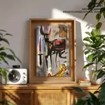 Lion by Jean Michel Basquiat