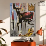 Lion by Jean Michel Basquiat