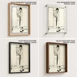Norman rockwell in a voting booth by Norman Rockwell (1960)