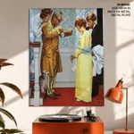 Past curfew by Norman Rockwell