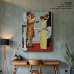 Past curfew by Norman Rockwell