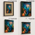 Black square diamond geometric abstract #2