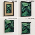 Watercolour green leaf botanical