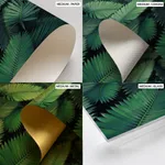 Watercolour green leaf botanical