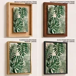 Watercolour green cactus