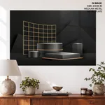 Geometric shapes minimalist abstract #1