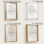Black line drawing flower leaf