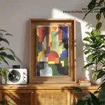 Abstract colourful botanical #3