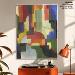 Abstract colourful botanical #3