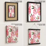 Watercolour light pink flowers