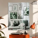 Green plant in vase