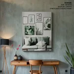 Green plant in vase