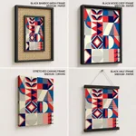 Geometric diamond shape modern abstract #1