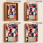 Geometric diamond shape modern abstract #1