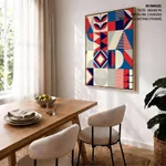 Geometric diamond shape modern abstract #1