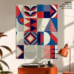 Geometric diamond shape modern abstract #1