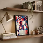 Geometric diamond shape modern abstract #1