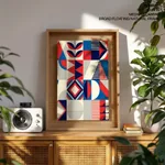 Geometric diamond shape modern abstract #2